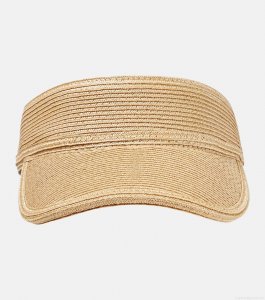 Saint LaurentRaffia-effect visor Saint LaurentRaffia-effect visor