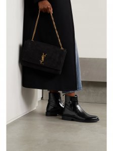 Army glossed-leather ankle boots Army glossed-leather ankle boots