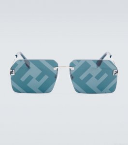 FendiFendi Sky rectangular sunglasses