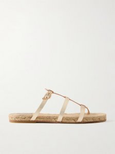 + Ancient Greek Sandals Milos metallic leather sandals + Ancient Greek Sandals Milos metallic leather sandals