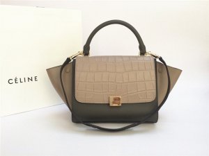 Celine Mini TRAPEZE Grey Crocodile Celine Mini TRAPEZE Grey Crocodile