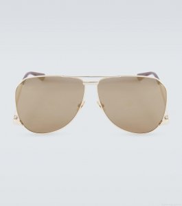 Saint LaurentSL 690 aviator sunglasses