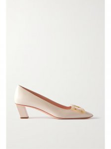 Belle Vivier buckled leather pumps Belle Vivier buckled leather pumps