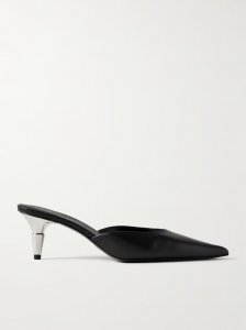 Spike leather mules Spike leather mules