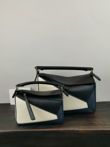 LOEWE HANDBAG black and white Patchwork LOEWE HANDBAG black and white Patchwork