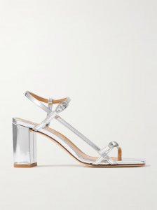 Franzi metallic patent-leather sandals Franzi metallic patent-leather sandals