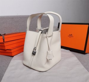 HERMES HANDBAG PICOTIN white HERMES HANDBAG PICOTIN white