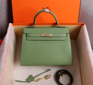 HERMES HANDBAG green HERMES HANDBAG green