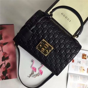 Gucci Padlock GG Signature Top Handle Bag (Varied Colors) Gucci Padlock GG Signature Top Handle Bag (Varied Colors)