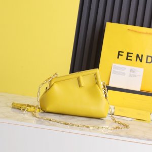 FENDI CROSSBODY BAG Yellow FENDI CROSSBODY BAG Yellow