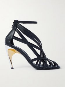 Armadillo leather sandals