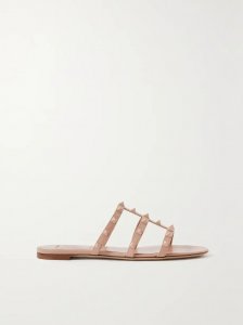 Rockstud leather sandals Rockstud leather sandals