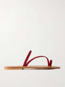 Actium lizard-effect leather sandals Actium lizard-effect leather sandals