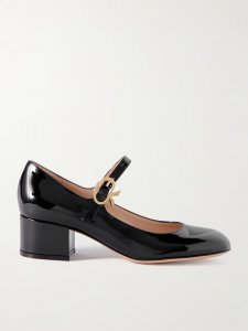 45 patent-leather Mary Jane pumps 45 patent-leather Mary Jane pumps