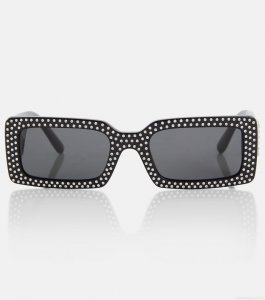 Dolce&GabbanaEmbellished rectangular sunglasses