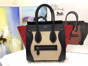 Celine Micro Luggage Tote Multicolored (Varied Colors) Celine Micro Luggage Tote Multicolored (Varied Colors)