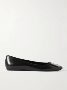 Trompette Bellerine glossed-leather ballet flats Trompette Bellerine glossed-leather ballet flats