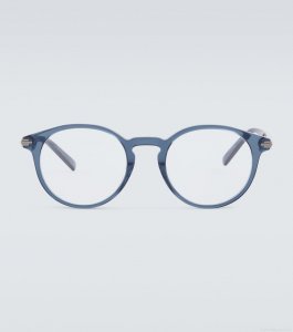 Dior EyewearDiorBlackSuitO R6I round glasses Dior EyewearDiorBlackSuitO R6I round glasses