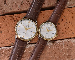 Omega De Ville Exquisite Automatic Mechanical Couple’s Watch Omega De Ville Exquisite Automatic Mechanical Couple’s Watch