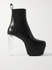 Minimal Grill Beatle leather platform ankle boots Minimal Grill Beatle leather platform ankle boots