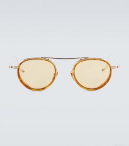 Jacques Marie MageApollinaire browline sunglasses