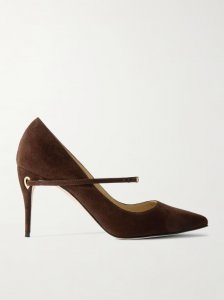 Lorenzo 85 suede pumps Lorenzo 85 suede pumps