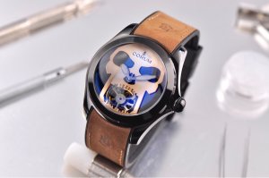 CORUM Bubble series floating tourbillon watch CORUM Bubble series floating tourbillon watch