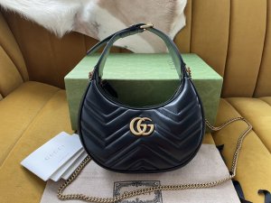 GG MARMONT HALF-MOON-SHAPED MINI BAG GG MARMONT HALF-MOON-SHAPED MINI BAG