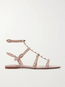 Rockstud leather sandals Rockstud leather sandals