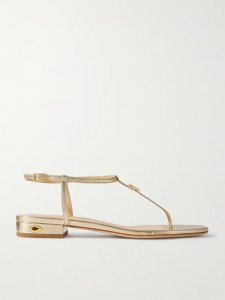 Pietro 20 metallic leather sandals Pietro 20 metallic leather sandals