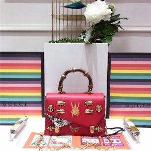 Gucci Ottilia Leather Small Top Handle Bag (Varied Colors) Gucci Ottilia Leather Small Top Handle Bag (Varied Colors)