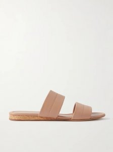 Lora leather slides Lora leather slides