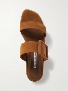Tituba buckled suede sandals Tituba buckled suede sandals