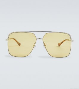 GucciNavigator-frame sunglasses
