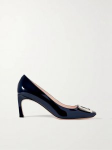 Belle Vivier Trompette buckled patent-leather pumps Belle Vivier Trompette buckled patent-leather pumps