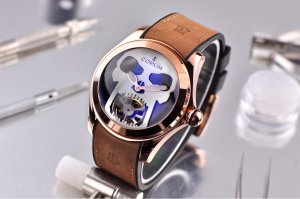 CORUM Bubble series floating tourbillon watch CORUM Bubble series floating tourbillon watch