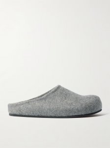 Hugo wool and cashmere-blend slippers