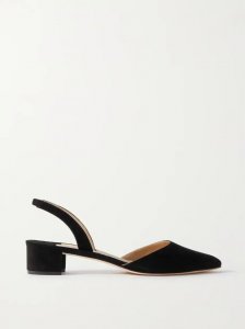 Aspro 30 suede slingback pumps Aspro 30 suede slingback pumps