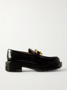 Monsieur embellished patent-leather loafers Monsieur embellished patent-leather loafers