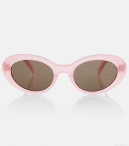 Celine EyewearBold 3 Dots oval sunglasses Celine EyewearBold 3 Dots oval sunglasses