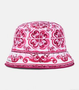 Dolce&GabbanaMajolica printed bucket hat Dolce&GabbanaMajolica printed bucket hat