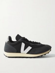 Rio Branco leather-trimmed suede and mesh sneakers Rio Branco leather-trimmed suede and mesh sneakers