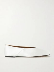 Satin ballet flats Satin ballet flats