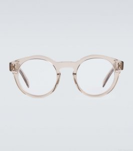 Celine EyewearRound-frame acetate glasses Celine EyewearRound-frame acetate glasses
