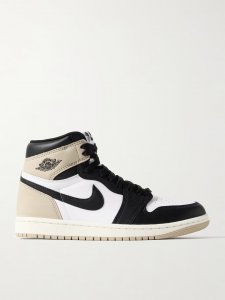 Air Jordan 1 Retro OG leather and nubuck high-top sneakers Air Jordan 1 Retro OG leather and nubuck high-top sneakers