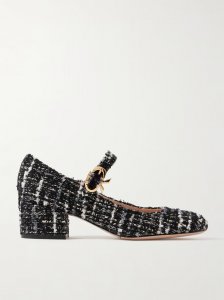 45 tweed Mary Jane pumps 45 tweed Mary Jane pumps