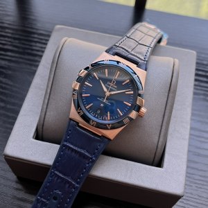 Omega Constellation series 13163412101001 Crocodile LeatherGenuine Crocodile Leather Watch Omega Constellation series 13163412101001 Crocodile LeatherGenuine Crocodile Leather Watch