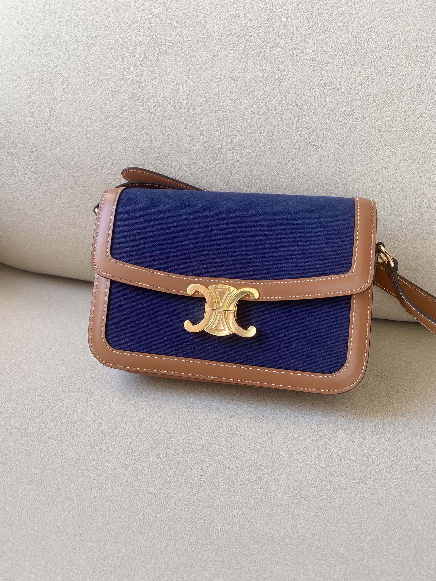 CELINE CROSSBODY BAG Blue CELINE CROSSBODY BAG Blue