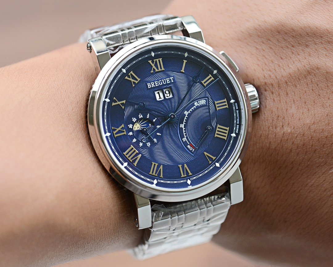 Breguet Day, Moon, and Stars Series Men’s Mechanical Wristwatch Breguet Day, Moon, and Stars Series Men’s Mechanical Wristwatch