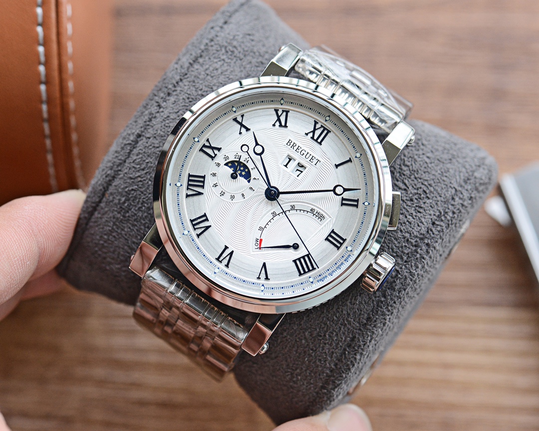 Breguet Day, Moon, and Stars Series Men’s Mechanical Wristwatch Breguet Day, Moon, and Stars Series Men’s Mechanical Wristwatch